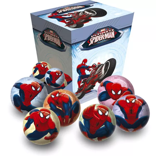Spider-Man: mini minge de cauciuc - 6 cm, diferite
