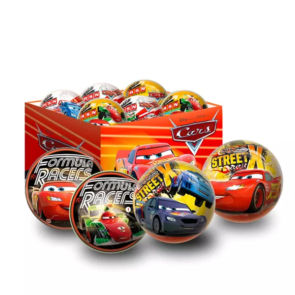 Cars: minge de cauciuc - 15 cm, diferite
