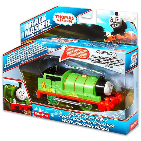 Thomas & Friends: locomotive motorizate - Percy Speed & Spark