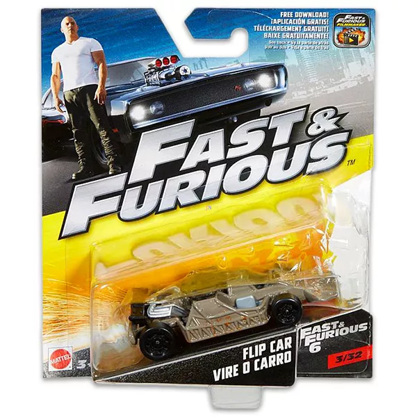 The Fast and the Furious: Maşinuţă Flip Car - Vire O Carro