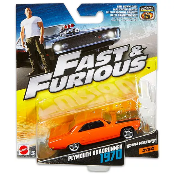 The Fast and the Furious: Maşinuţă Plymouth Roadrunner