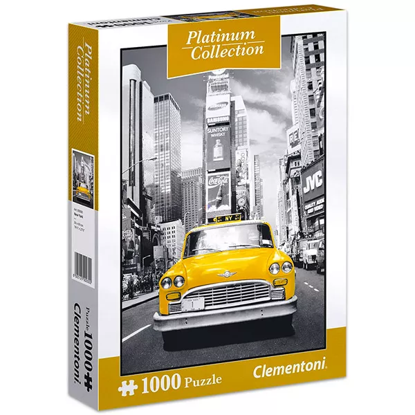 Clementoni Platinum: New York puzzle cu 1000 piese