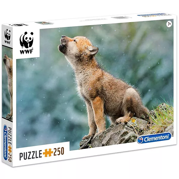 Clementoni Puzzle WWF 250 Farkaskölyök