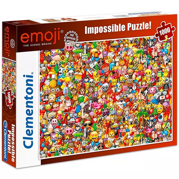 Clementoni: Emoji puzzle cu 1000 piese
