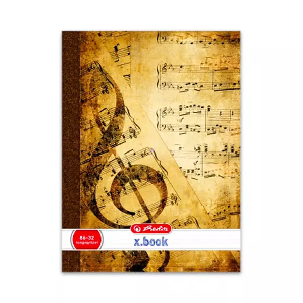 Herlitz: x.book caiet de muzică - A4