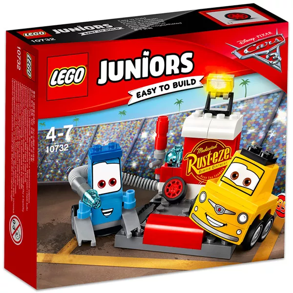 LEGO Juniors: Oprirea la boxe a lui Guido şi Luigi 10732