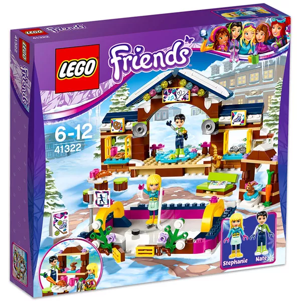LEGO Friends 41322 - Jégpálya a havas üdülőhelyen