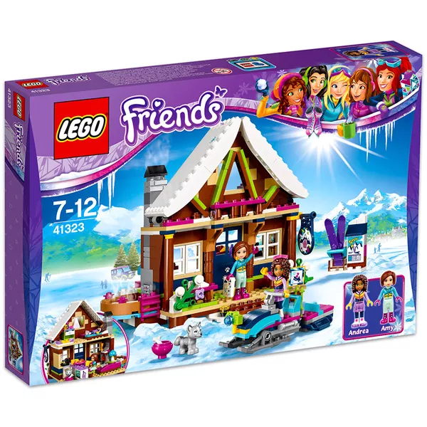 LEGO Friends 41323 - Faház a havas üdülőhelyen