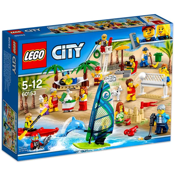 LEGO City Figuracsomag 60153 - Szórakozás a tengerparton