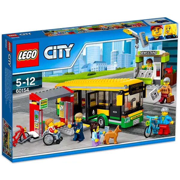 LEGO City 60154 - Autóbusz állomás