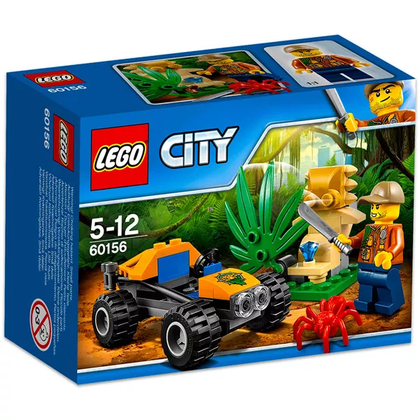 LEGO City 60156 - Dzsungeljáró homokfutó