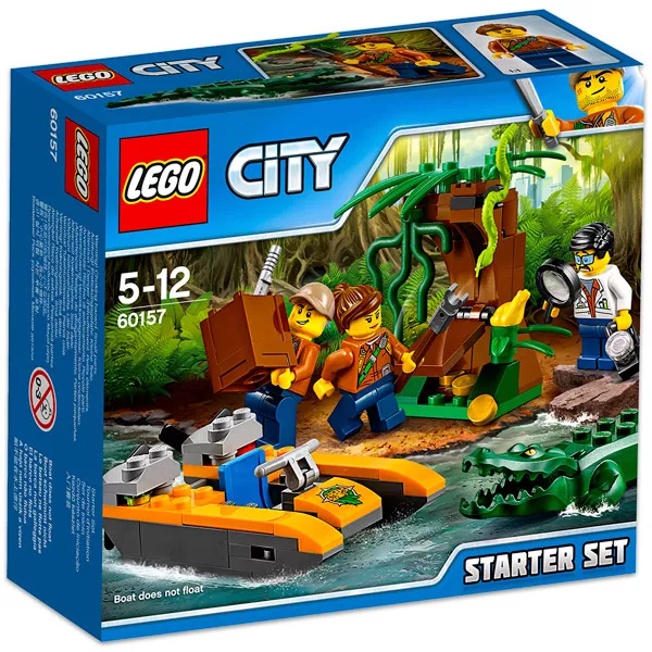 LEGO City: Set de junglă pentru începători 60157