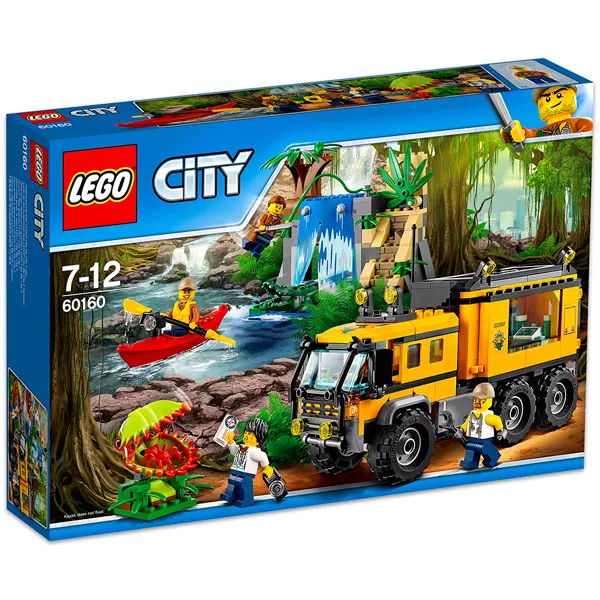 LEGO City 60160 - Dzsungel mozgó labor