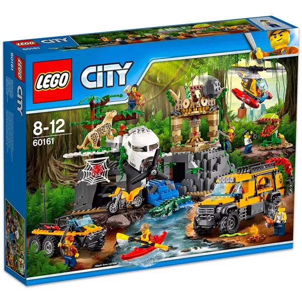 LEGO City: Amplasamentul de explorare din junglă 60161