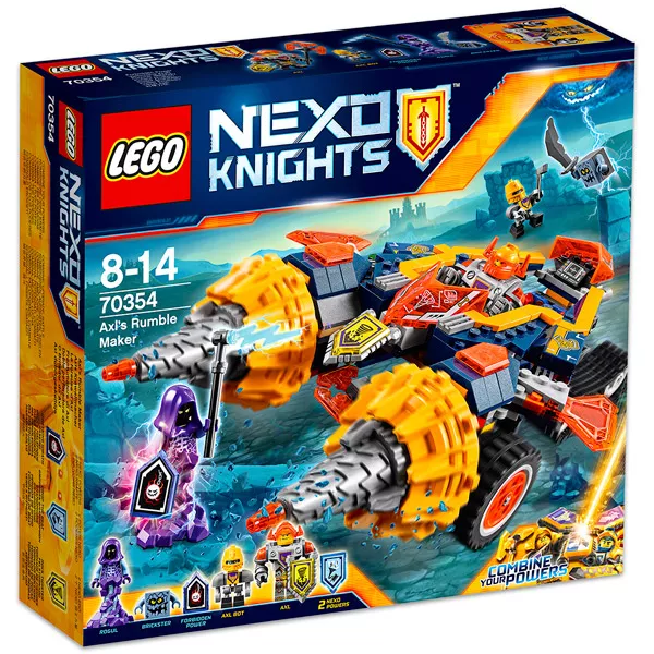 LEGO Nexo Knights 70354 - Axl dübörgéskeltője