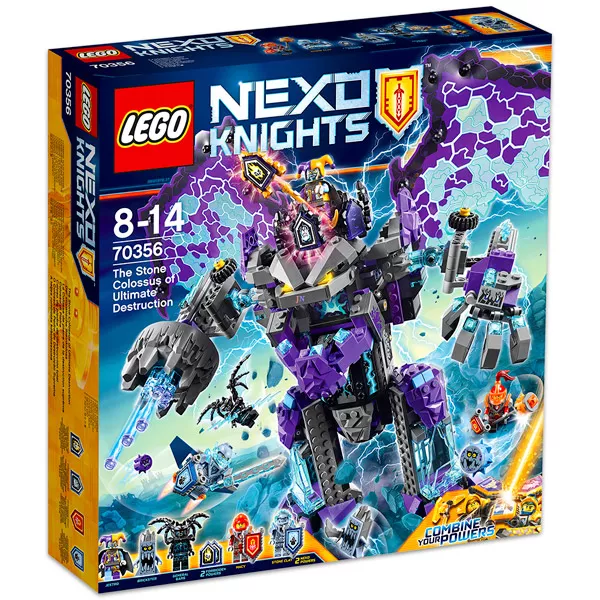 LEGO Nexo Knights 70356 - A teljes rombolás kőkolosszusa