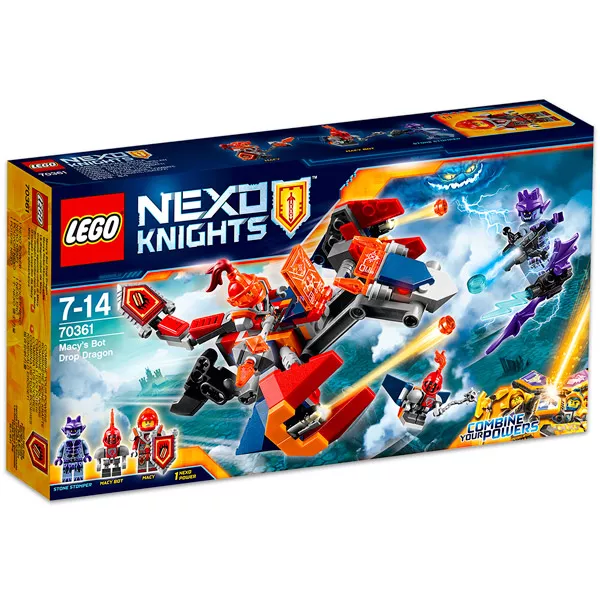 LEGO Nexo Knights 70361 - Macy Robot ejtősárkánya