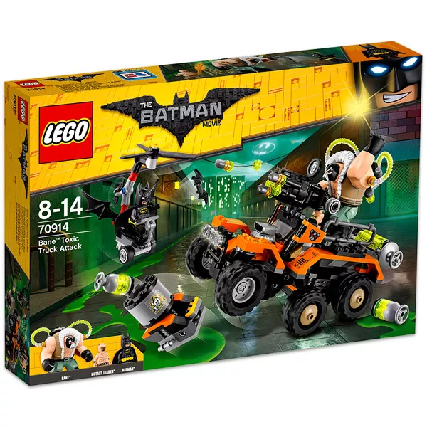 LEGO Batman Movie: Atacul cu Camionul toxic al lui Bane 70914