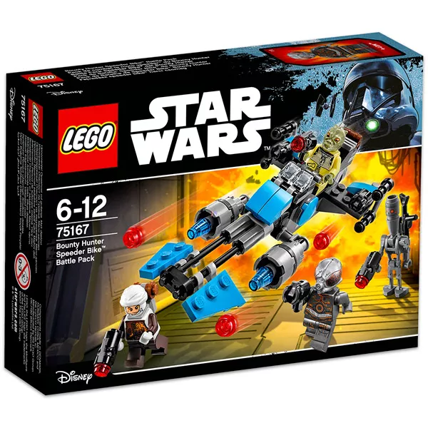 LEGO Star Wars: Motocicletă de viteză Bounty Hunter 75167