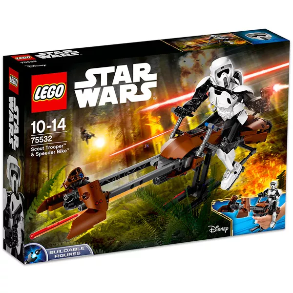 LEGO Star Wars: Scout Trooper şi Speeder Bike 75532