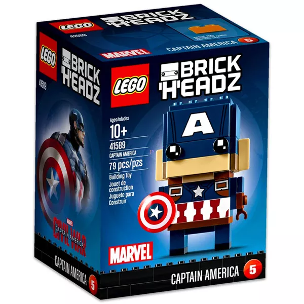 LEGO BrickHeadz 41589 - Captain America