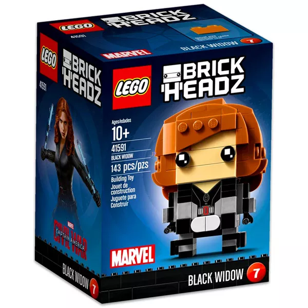 LEGO BrickHeadz: Fekete özvegy 41591