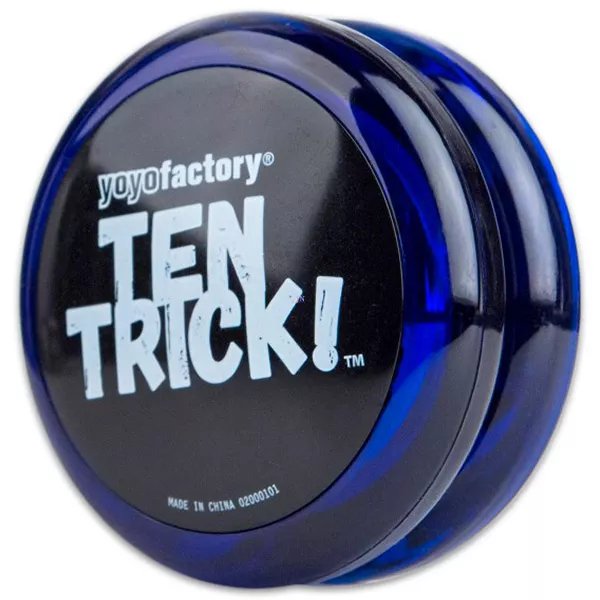 YoYoFactory Ten Trick yo-yo - kék-fekete