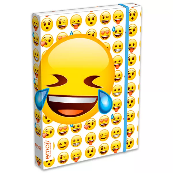 Emoji: Smile füzetbox - A4-es 