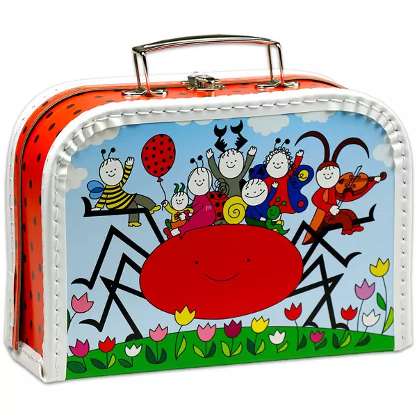 Bogyó şi Babóca: valiză cu design păianjen