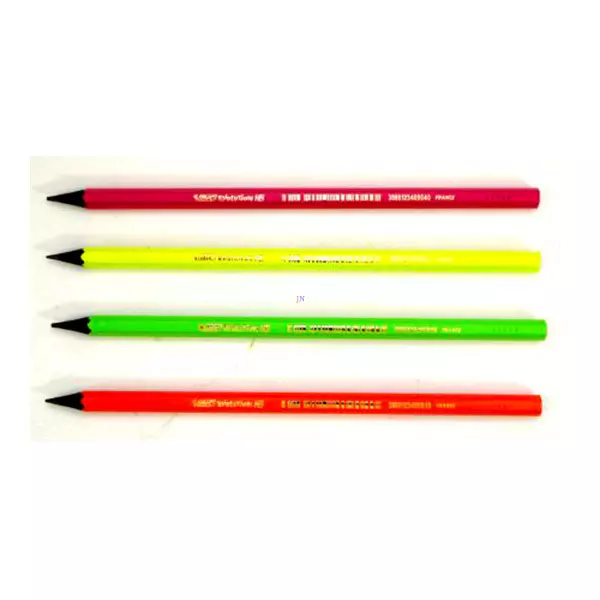 BIC Eco Evolution creion grafit HB fluorescent - diferite culori
