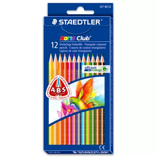 Staedtler 14 darabos háromszögletű színes ceruza készlet