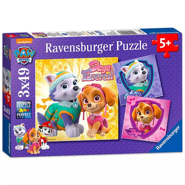 Ravensburger: Paw Patrol puzzle 3-în-1