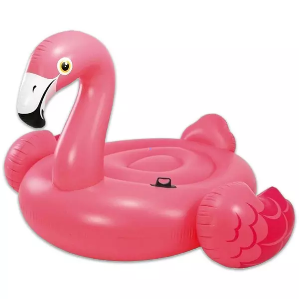 Óriás flamingó matrac 215x211x136 cm