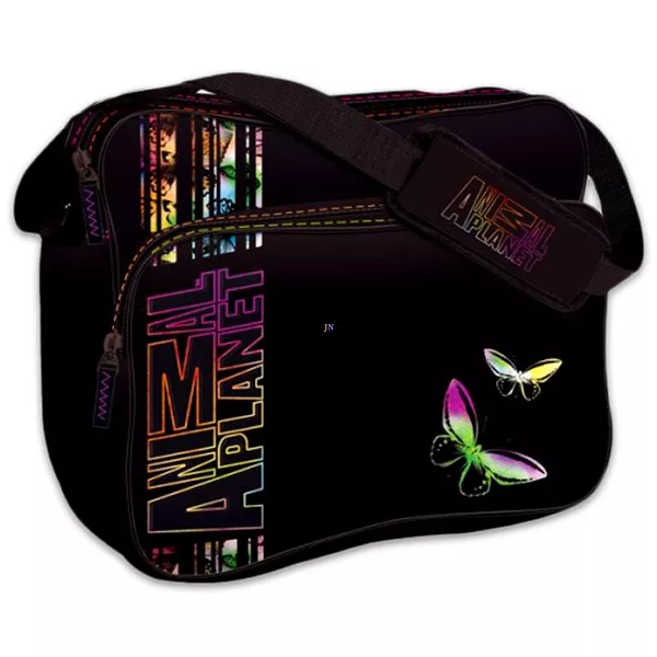 Animal Planet: pillangós laptop táska - fekete