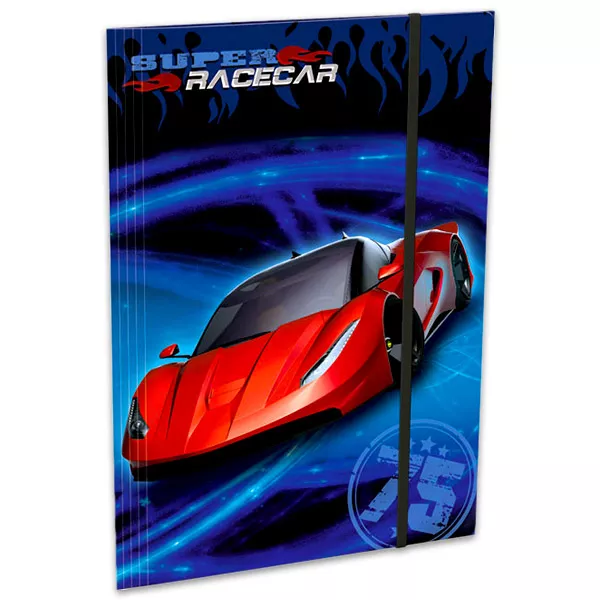 Super Racecar: Red Lightning gumis mappa - A5