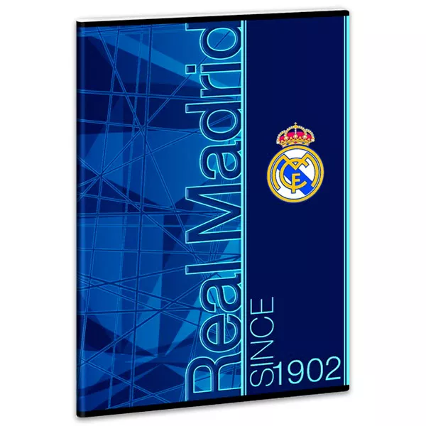 Real Madrid: négyzetrácsos füzet - A4, 87-32