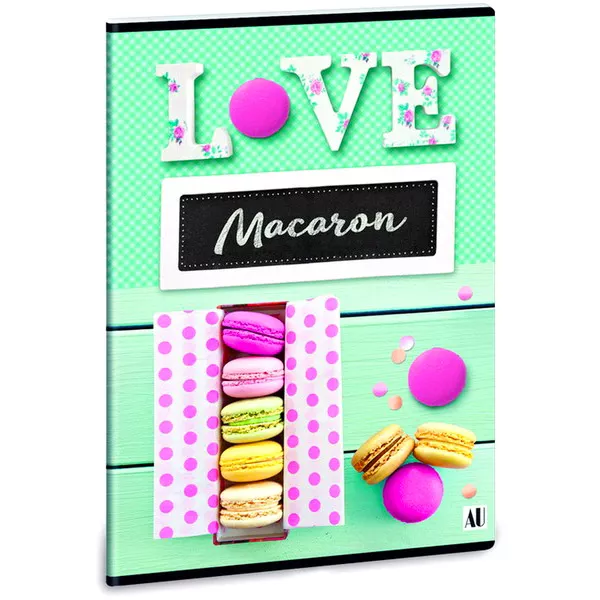 Macaron: négyzetrácsos füzet - A5, 27-32