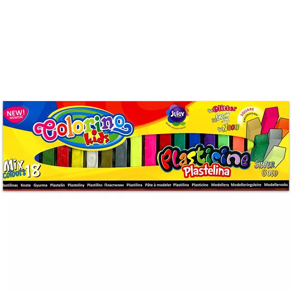 Colorino Kids: 18 darabos gyurmakészlet 