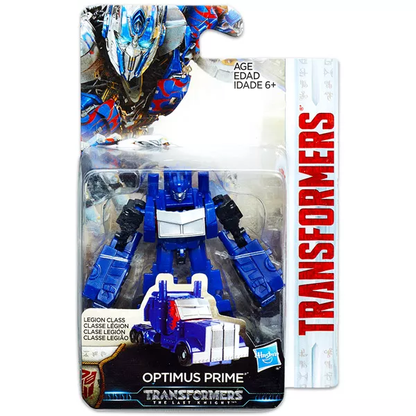 Transformers: Az Utolsó Lovag Optimus Prime kamion figura - 8 cm