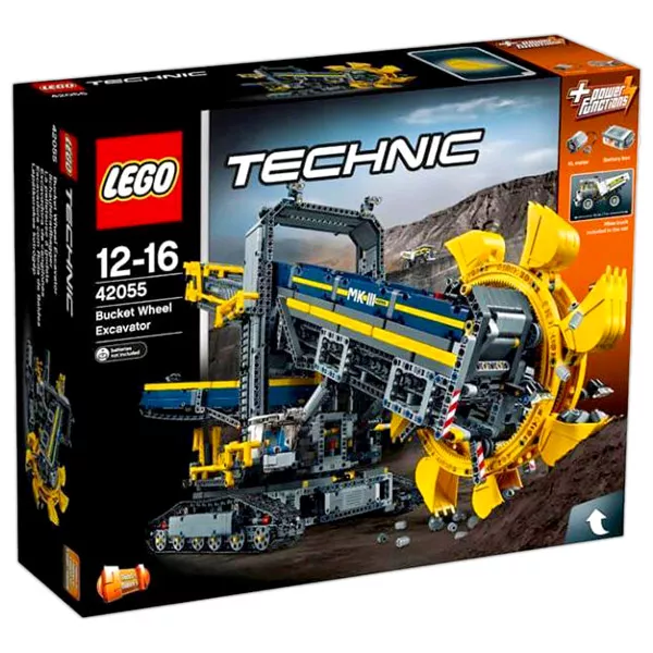 LEGO Technic: Lapátkerekes kotrógép 42055