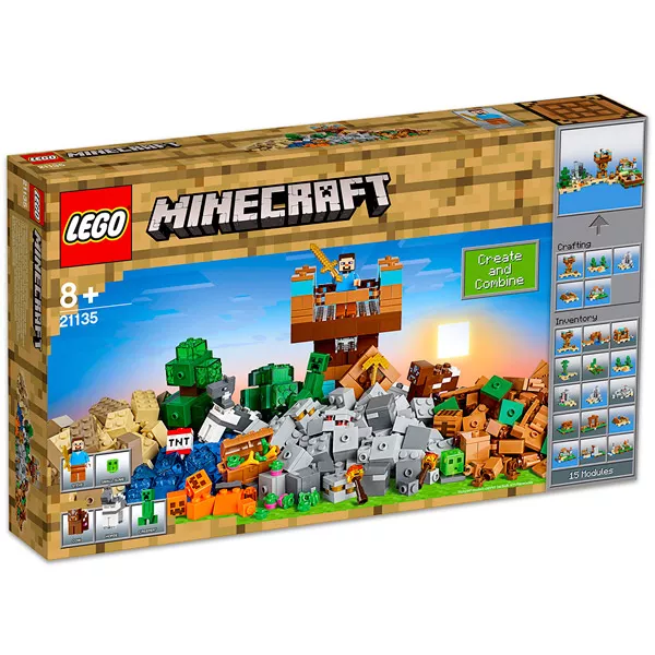 LEGO Minecraft: Cutie de crafting 2.0 21135