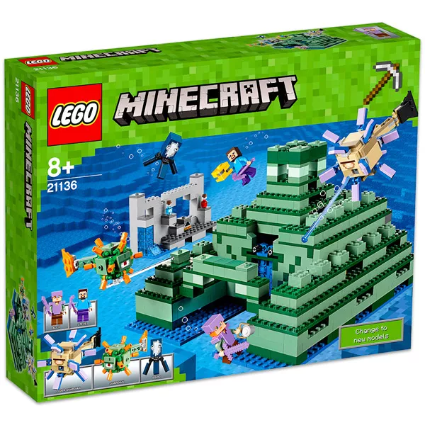 LEGO Minecraft: Emlékmű az óceán partján 21136