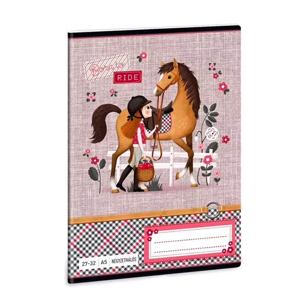 Born To Ride: lovas négyzetrácsos füzet - A5, 27-32