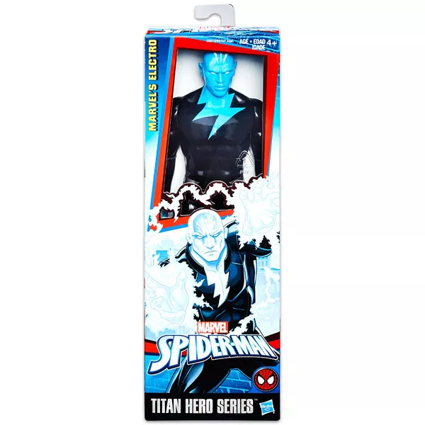 Pókember: Titan Hero Electro játékfigura - 30 cm