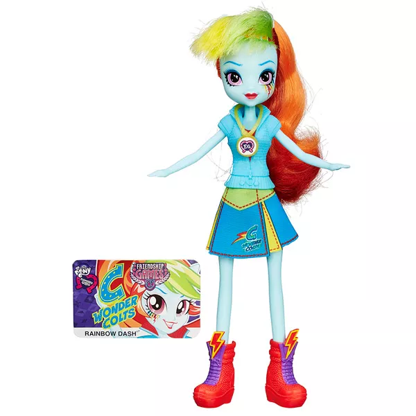 Én kicsi Pónim: barátság játékok - Rainbow Dash figura