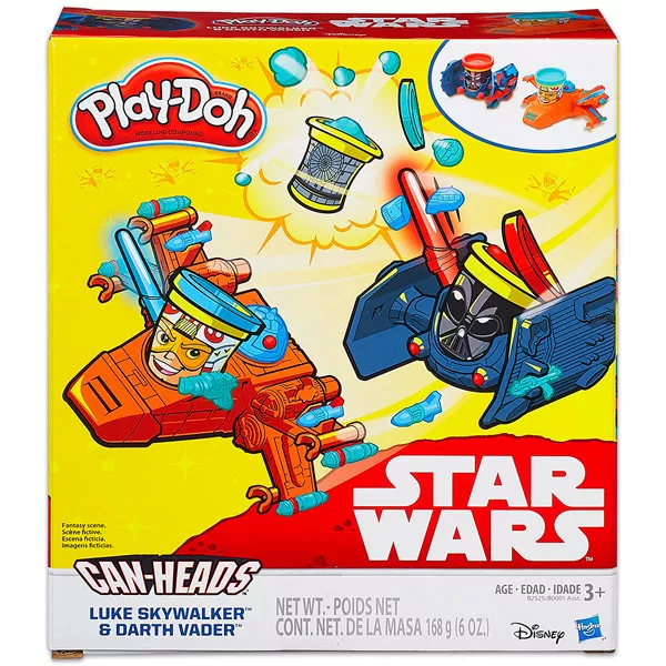 Play-Doh Star Wars: Luke Skywalker és Darth Vader