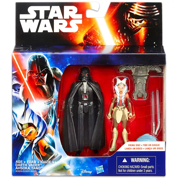Star Wars: Az ébredő erő figurák - Darth Vader és Ahsoka Tano 