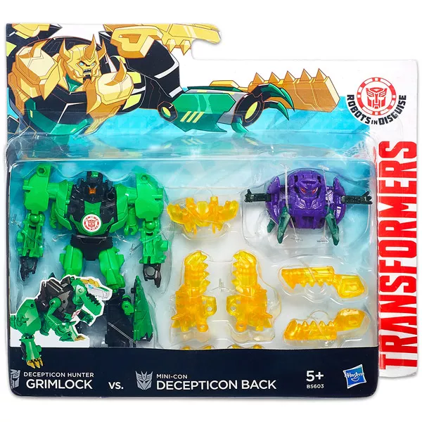 Transformers: Grimlock vs. Decepticon Back robotok