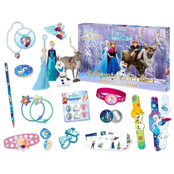 Disney hercegnők: Jégvarázs adventi naptár játékkal