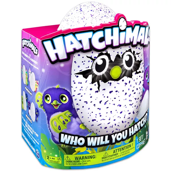 Hatchimals: Draguella în ouă mov